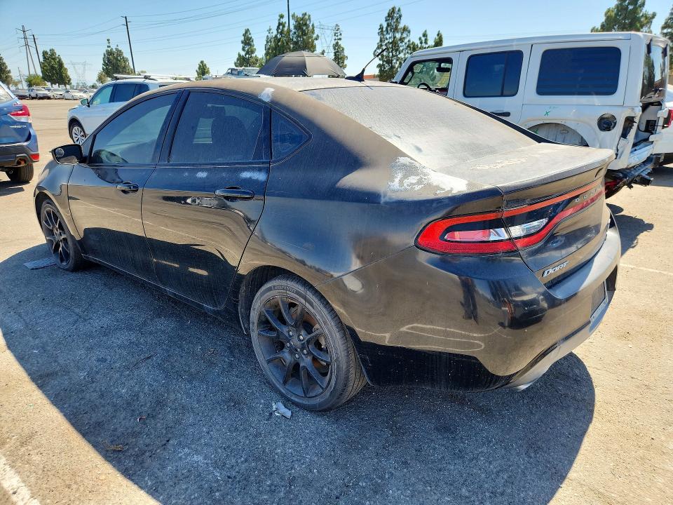 2013 Dodge Dart VIN 1C3CDFBH4DD135136 COPART salvage auction — NORMAL WEAR, Ca - Dis/Dlr/Exp Only Clean Title, sold $375 on 2026-08-25 (photo 2)