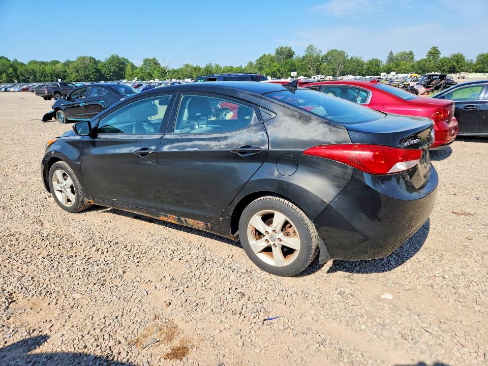 2013 Hyundai Elantra VIN KMHDH4AE6DU903615 COPART salvage auction — SIDE, Ny - Mv-907A Salvage Certificate, sold $500 on 2026-07-20 (photo 2)