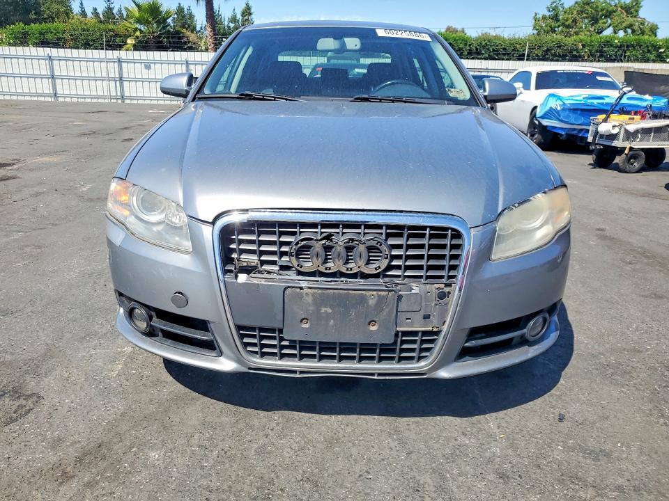 2008 Audi A4 VIN WAUAF78E58A120925 COPART salvage auction — FRONT END, CA - SALVAGE CERTIFICATE, sold $500 on 2026-07-14 (photo 5)