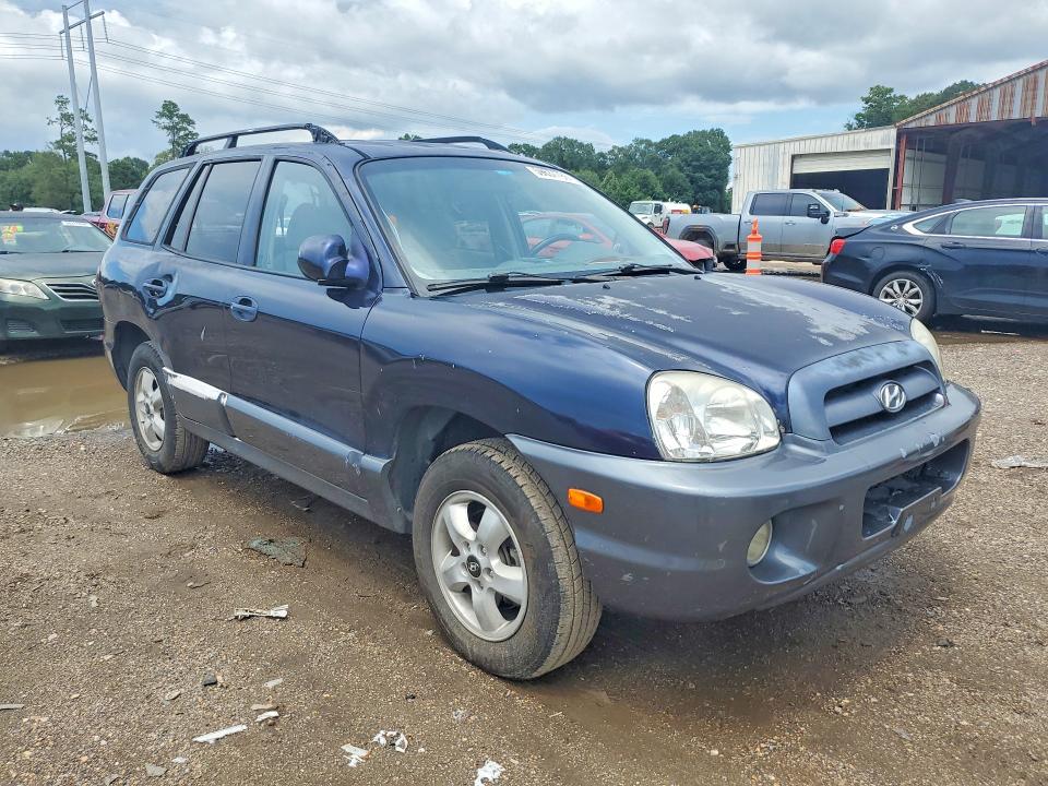 2005 Hyundai Santa fe VIN KM8SC13D75U875267 COPART salvage auction — SIDE, LA - CERT OF TITLE-SALVAGE (P), sold $225 on 2026-07-21 (photo 4)