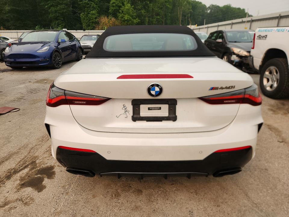 2021 BMW M4 VIN WBA53AT03MCH02364 COPART salvage auction — MINOR DENT/SCRATCHES, Nj - Cert Of Title-Salvage, sold $17,600 on 2026-07-28 (photo 6)