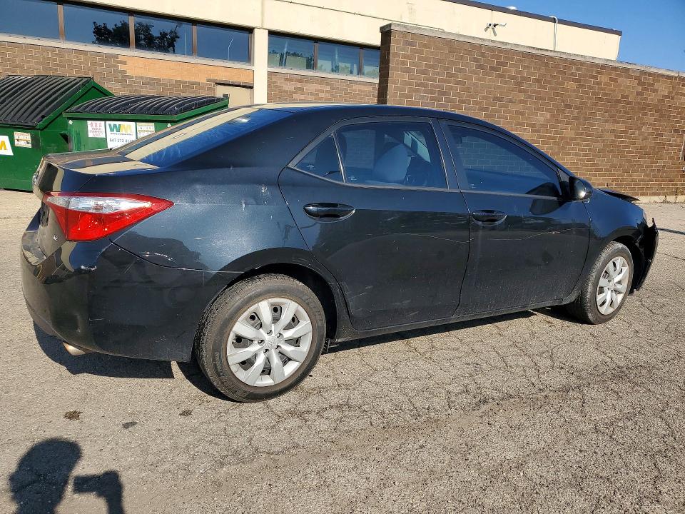 2016 Toyota Corolla VIN 5YFBURHE2GP419243 COPART salvage auction — FRONT END, TX - CERTIFICATE OF TITLE, sold $275 on 2026-07-27 (photo 3)