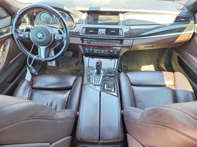 2014 BMW 5er VIN WBAFV3C56ED685655 COPART salvage auction — FRONT END, On - Permit No Brand - Unfit, sold $3,850 on 2026-07-30 (photo 8)
