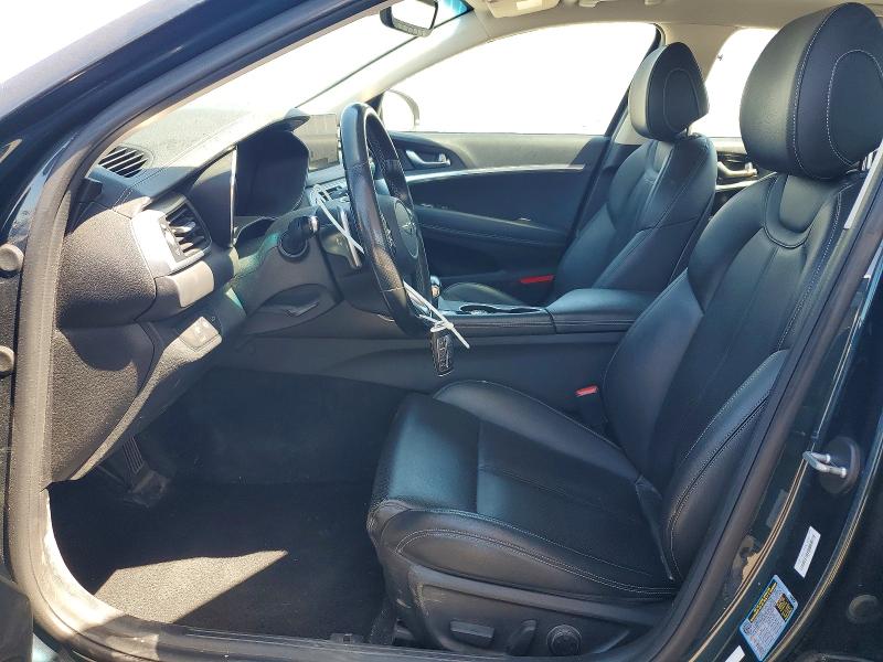 2022 Genesis G70 VIN KMTG34TA2NU094241 COPART salvage auction — FRONT END, CA - CERT OF TITLE-SALVAGED, sold $3,150 on 2026-07-10 (photo 7)