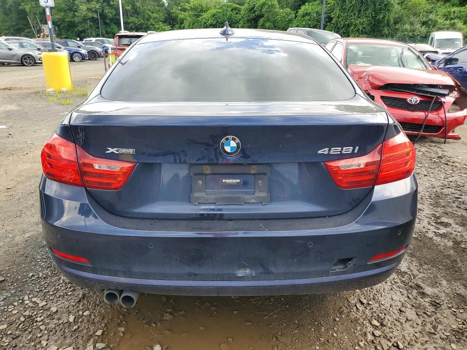 2016 BMW 4er VIN WBA4C9C55GG141567 COPART salvage auction — FRONT END, Nj - Cert Of Title-Salvage, sold $450 on 2026-07-23 (photo 6)