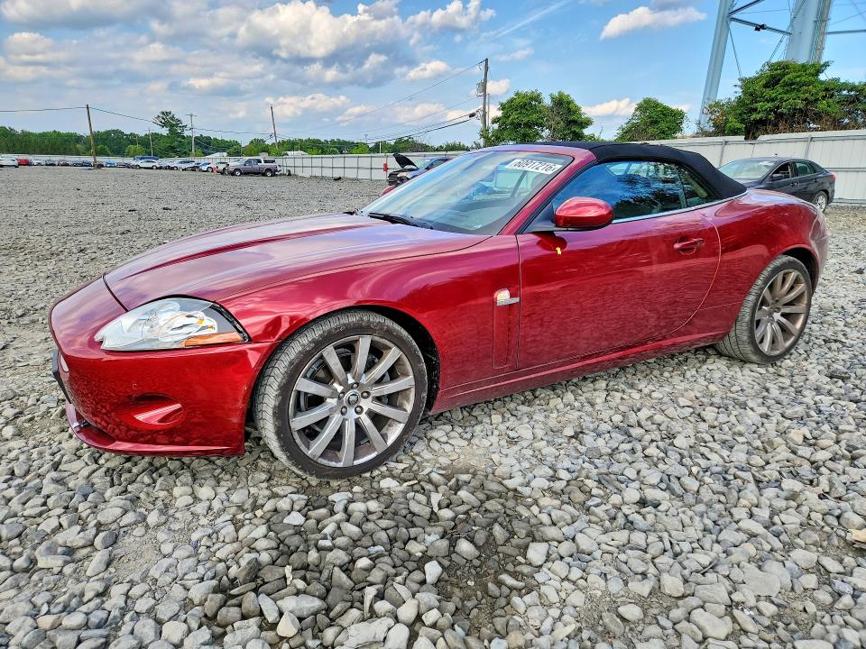 2009 Jaguar Xk series VIN SAJWA44B195B28861 COPART salvage auction — MINOR DENT/SCRATCHES, NJ - CERT OF TITLE-SALVAGE (P), sold $4,650 on 2026-07-20 (photo 1)