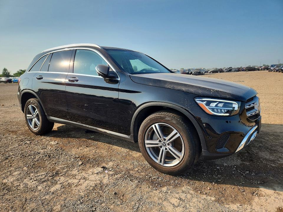 2022 Mercedes-benz Glc VIN W1N0G8EB5NV377673 COPART salvage auction — SIDE, Il - Salvage Certificate, sold $12,800 on 2026-08-22 (photo 4)