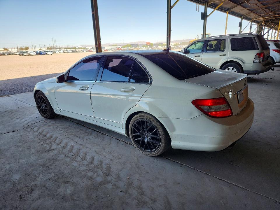 2011 Mercedes-benz C class VIN WDDGF5EB7BA518128 COPART salvage auction — MINOR DENT/SCRATCHES, AZ - CERTIFICATE OF TITLE, sold $1,550 on 2026-07-29 (photo 2)