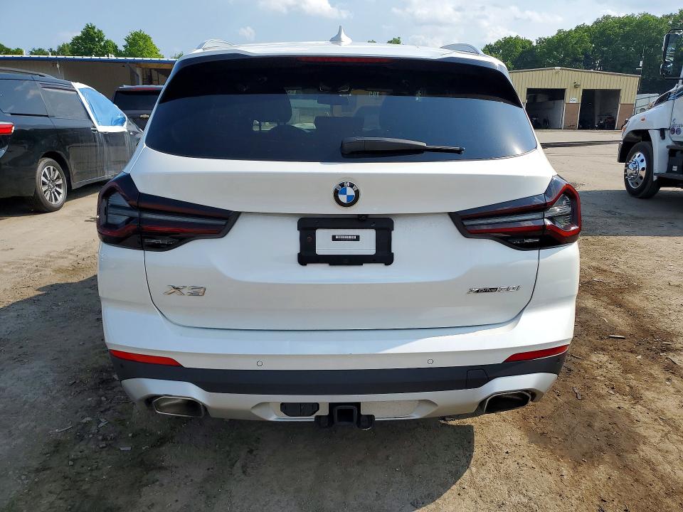 2023 BMW X3 VIN 5UX53DP09P9S47113 COPART salvage auction — FRONT END, Ny - Mv-907A Salvage Certificate, sold $350 on 2026-07-30 (photo 6)