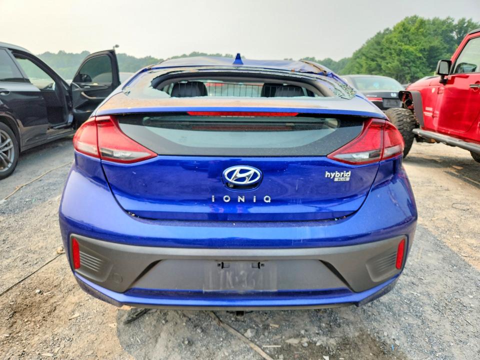 2022 Hyundai Ioniq VIN KMHC65LC0NU275152 COPART salvage auction — ROOF, Pa - Certificate Of Salvage, sold $1,400 on 2026-07-23 (photo 6)