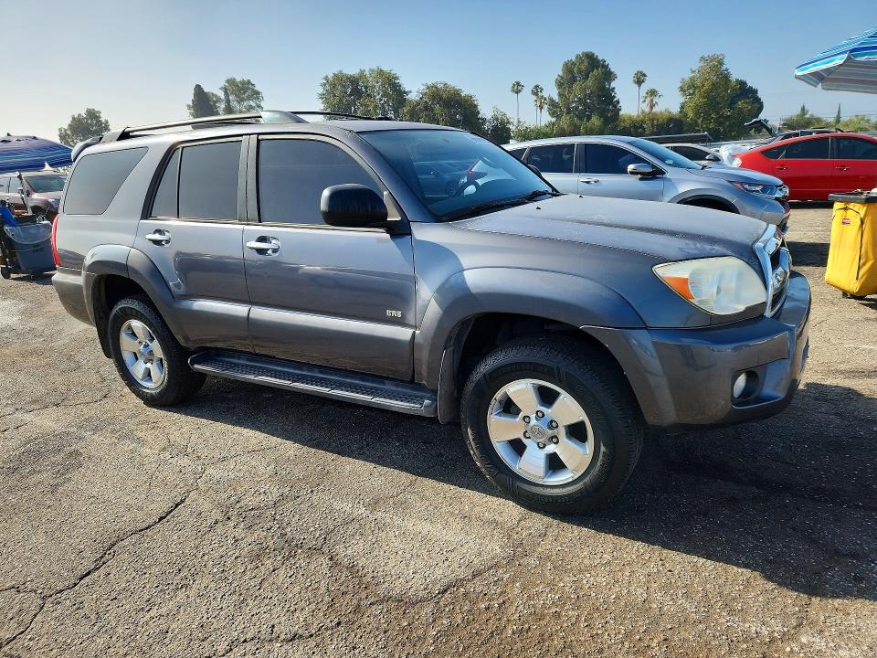 2006 Toyota 4runner VIN JTEZU14R860076726 COPART salvage auction — MINOR DENT/SCRATCHES, Ca - Dis/Dlr/Exp Only Clean Title (P), sold $2,800 on 2026-07-31 (photo 4)