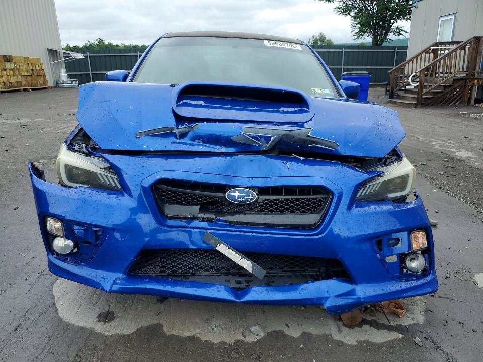 2017 Subaru VIN JF1VA1B6XH9825339 COPART salvage auction — FRONT END, Pa - Certificate Of Salvage, sold $4,150 on 2026-07-22 (photo 5)