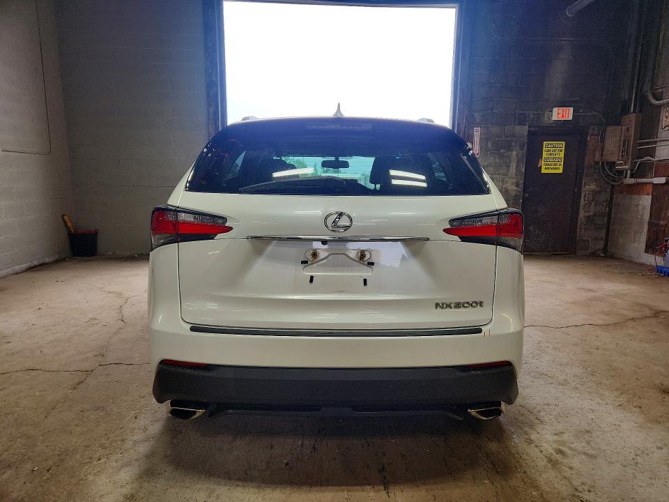 2016 Lexus Nx VIN JTJBARBZ6G2082656 COPART salvage auction — FRONT END, Ny - Mv-907A Salvage Certificate, sold $6,500 on 2026-07-13 (photo 6)