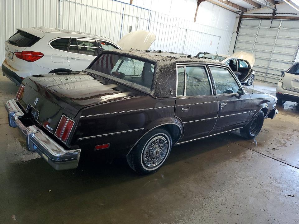 1987 Oldsmobile Cutlass supreme VIN 1G3GR51A4HR315786 COPART salvage auction — ROOF, WV - CERTIFICATE OF TITLE, sold $3,024 on 2026-07-09 (photo 3)