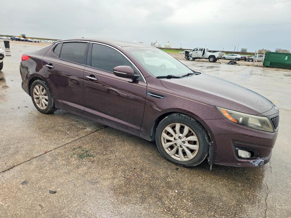 2014 Kia Optima VIN 5XXGN4A74EG291028 COPART salvage auction — MINOR DENT/SCRATCHES, LA - CERTIFICATE OF TITLE (P), sold $3,000 on 2026-07-29 (photo 4)