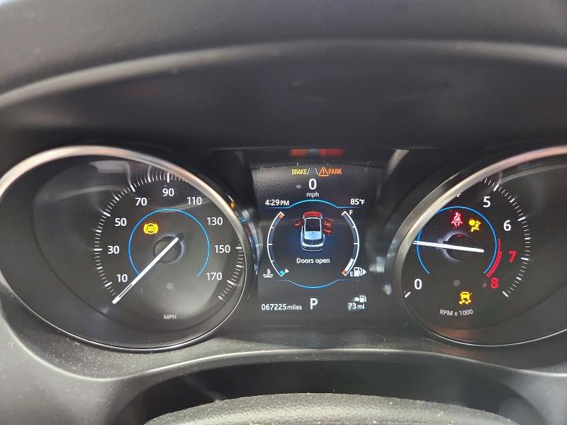 2018 Jaguar F-pace VIN SADCM2FVXJA293406 COPART salvage auction — REAR END, Pa - Certificate Of Salvage, sold $8,400 on 2026-08-03 (photo 9)