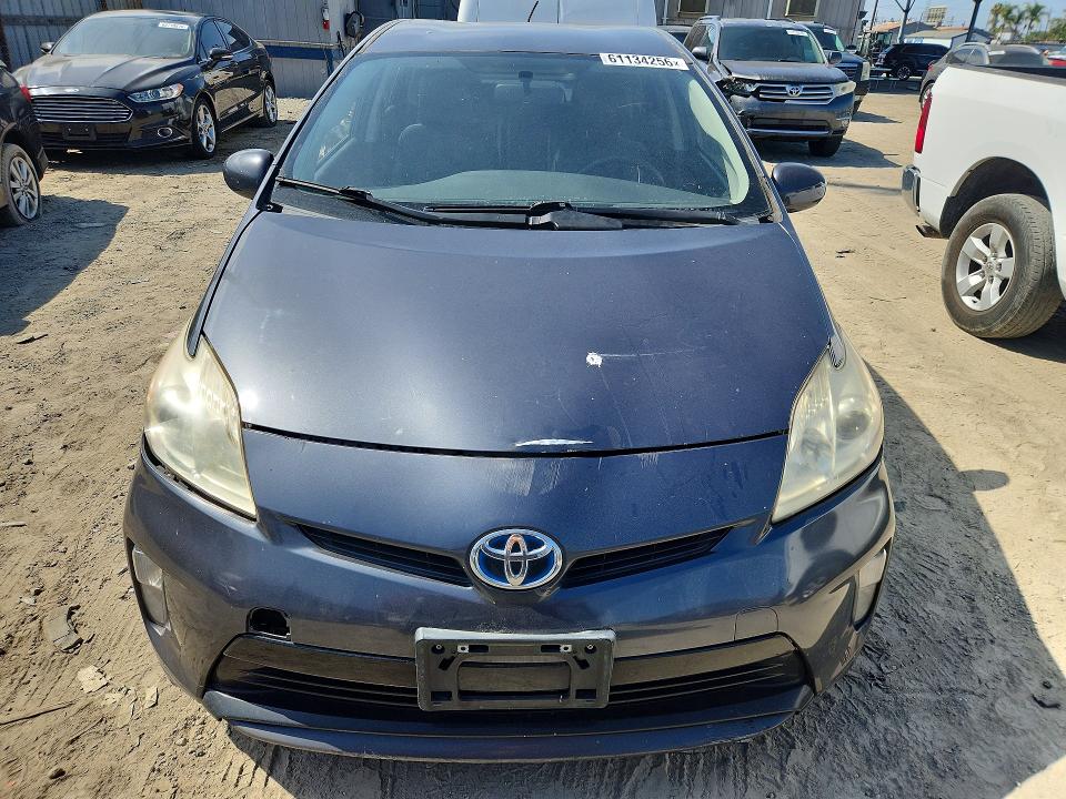 2012 Toyota Prius VIN JTDKN3DU9C1595826 COPART salvage auction — SIDE, Ca - Salvage Certificate, sold $1,600 on 2026-07-30 (photo 5)