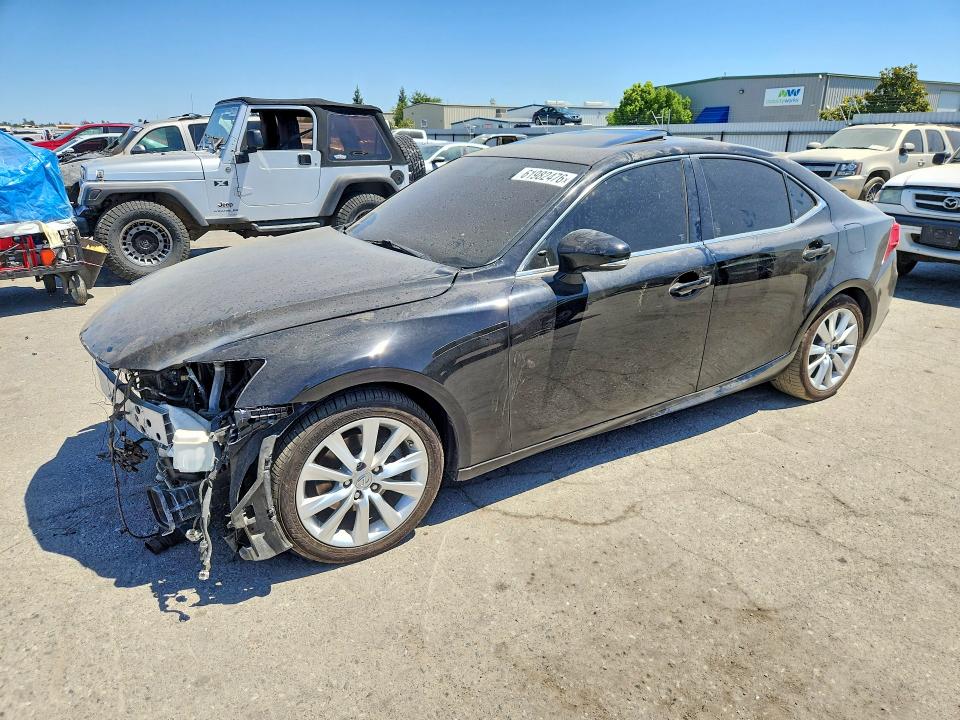 2014 Lexus Is VIN JTHBF1D26E5041685 COPART salvage auction — FRONT END, Ca - Salvage Certificate, sold $4,650 on 2026-07-31 (photo 1)