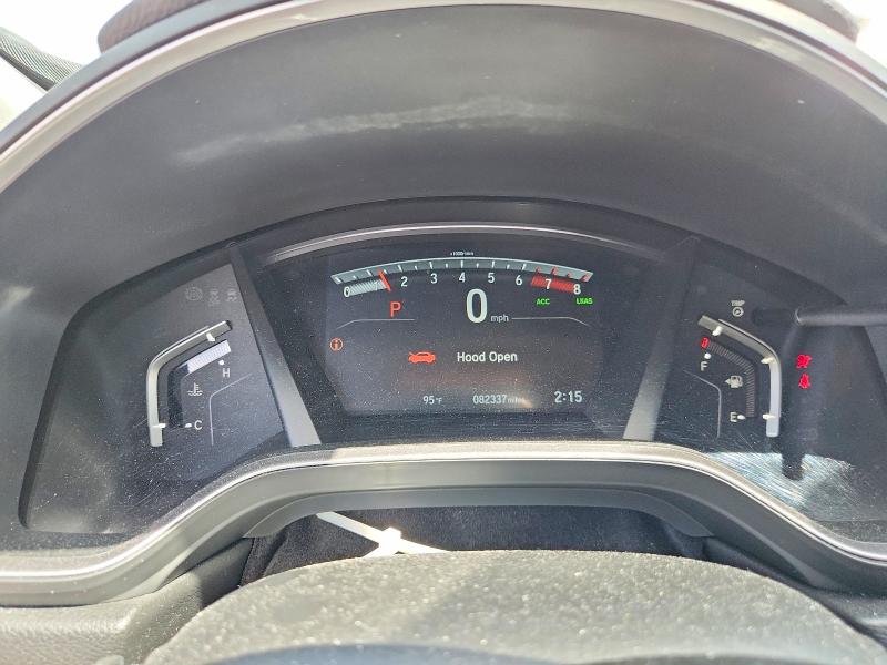 2021 Honda Cr-v VIN 5J6RW2H89ML016577 COPART salvage auction — FRONT END, Il - Salvage Certificate, sold $9,700 on 2026-07-28 (photo 9)