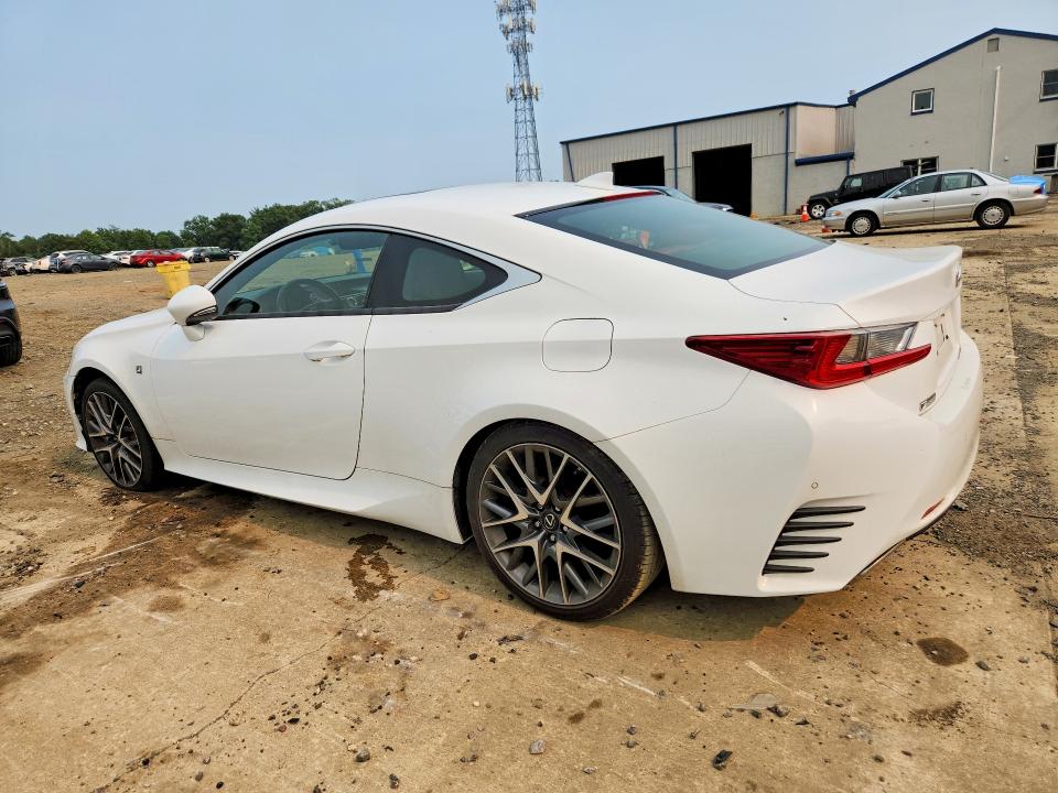 2018 Lexus Rc VIN JTHS85BC2J5004186 COPART salvage auction — WATER/FLOOD, Salvage Title, sold $8,900 on 2026-08-31 (photo 2)