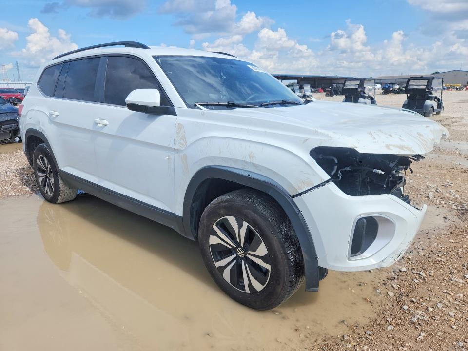 2025 Volkswagen Atlas VIN 1V2DR2CA3SC553376 COPART salvage auction — FRONT END, Tx - Certificate Of Title, sold $13,500 on 2026-07-28 (photo 4)