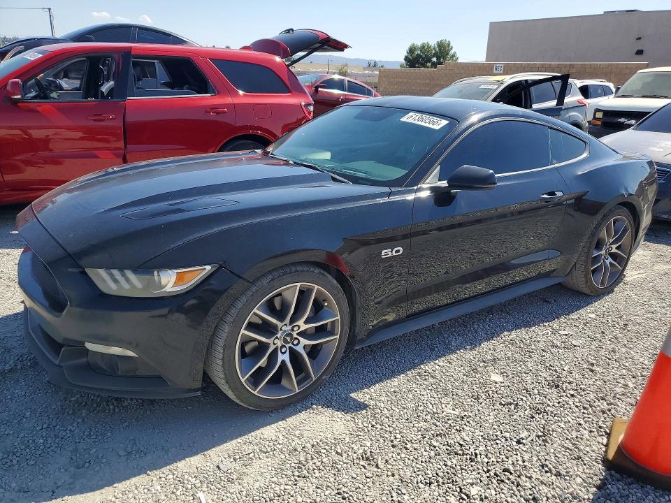 2017 Ford Mustang VIN 1FA6P8CF2H5319991 — COPART salvage auction photo