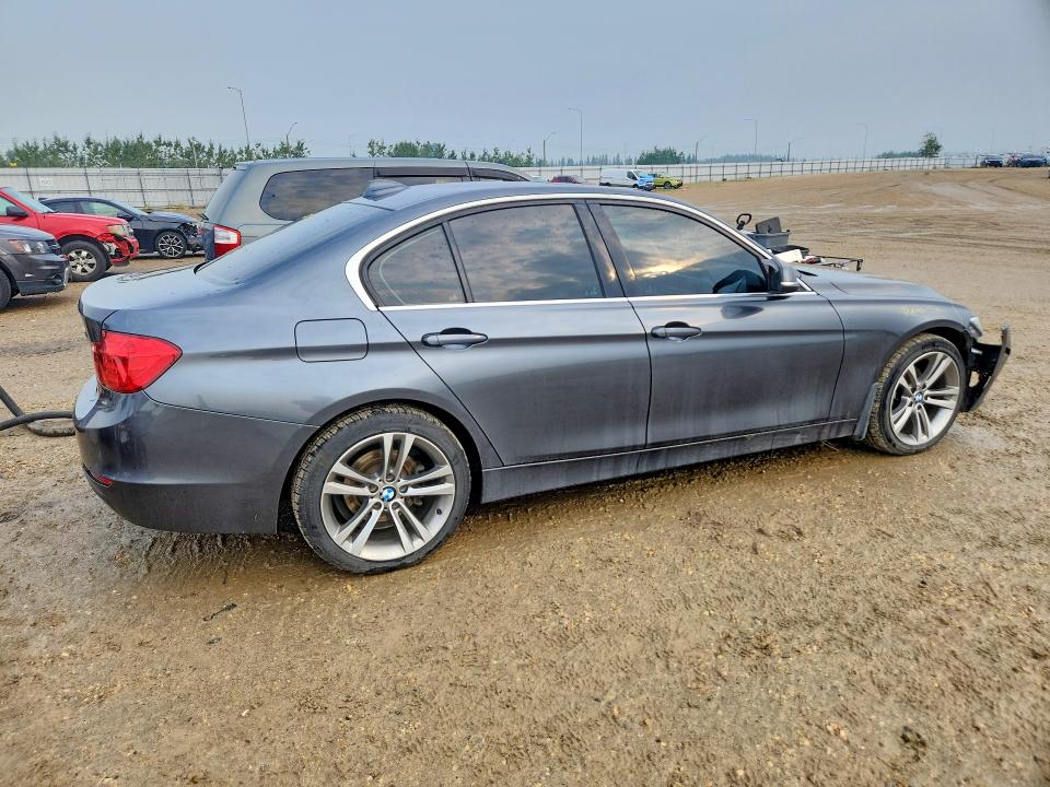 2015 BMW 3er VIN WBA3D5C55FK291336 COPART salvage auction — FRONT END, Ab - Bos - Salvage, sold $1,650 on 2026-08-13 (photo 3)