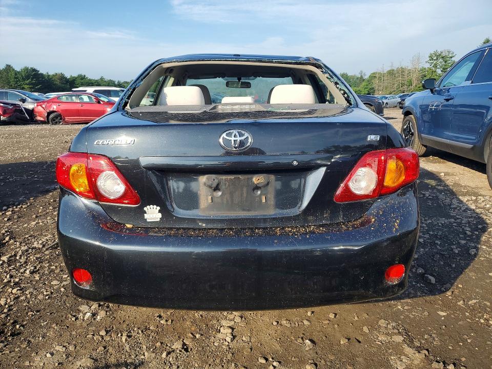 2010 Toyota Corolla VIN JTDBU4EE6AJ073023 COPART salvage auction — ROOF, Md - Certificate Of Title, sold $2,950 on 2026-07-28 (photo 6)