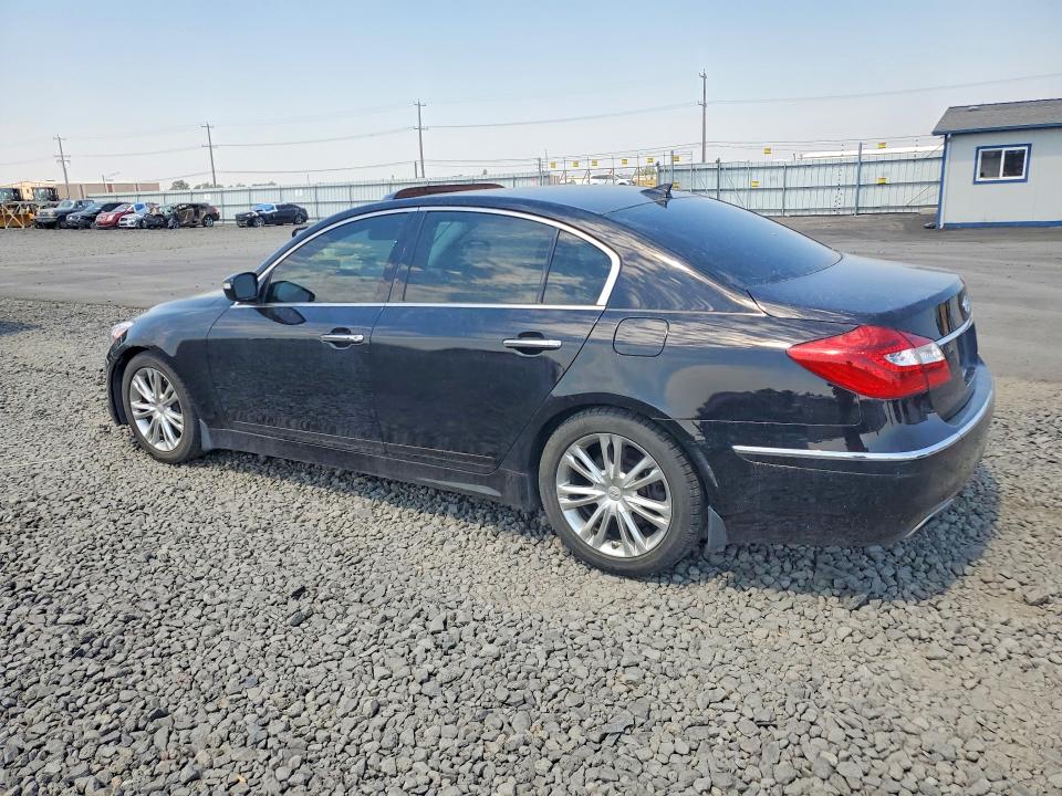 2013 Hyundai Genesis VIN KMHGC4DD8DU247609 COPART salvage auction — FRONT END, WA - BILL OF SALE, sold $600 on 2026-07-29 (photo 2)