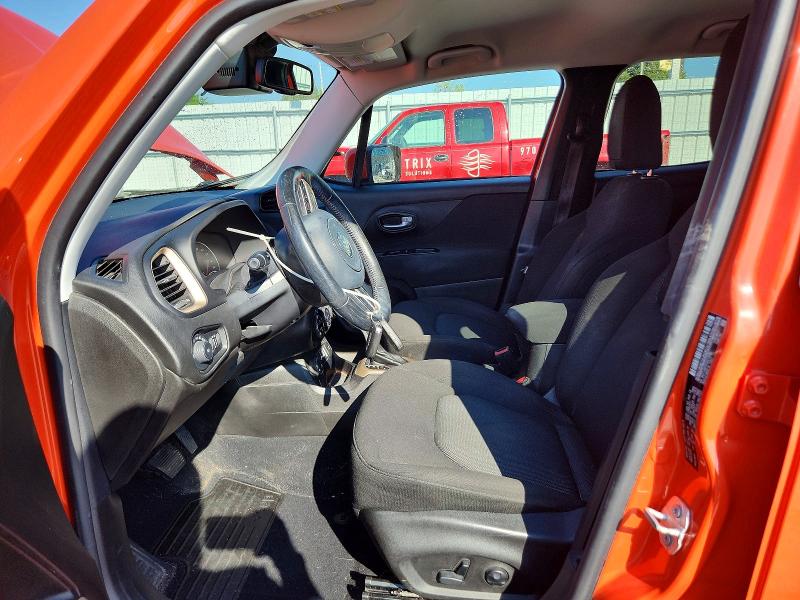 2016 Jeep Renegade VIN ZACCJBBT5GPE15011 COPART salvage auction — HAIL, Co - Certificate Of Title, sold $4,150 on 2026-08-19 (photo 7)