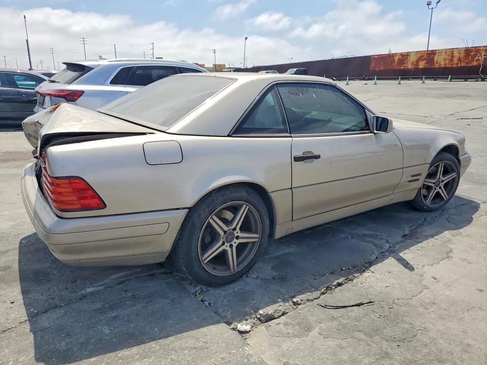 1997 Mercedes-benz Sl-class VIN WDBFA67F0VF151038 COPART salvage auction — REAR END, Ca - Dis/Dlr/Exp Clean W/Salv Hist, sold $1,150 on 2026-07-17 (photo 3)