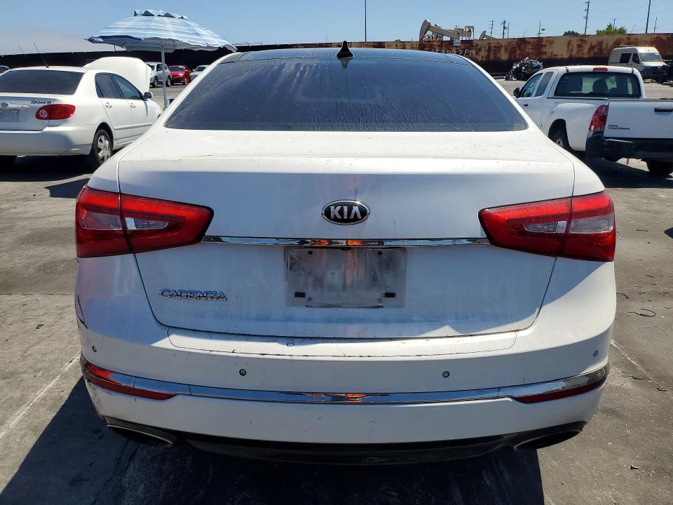 2014 Kia Cadenza VIN KNALN4D75E5131588 COPART salvage auction — SIDE, CA - SALVAGE CERTIFICATE, sold $1,300 on 2026-07-29 (photo 6)