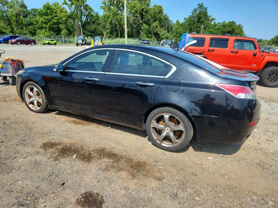 2010 Acura Tl VIN 19UUA9F59AA008634 COPART salvage auction — MECHANICAL, MD - CERTIFICATE OF TITLE, sold $500 on 2026-07-28 (photo 2)