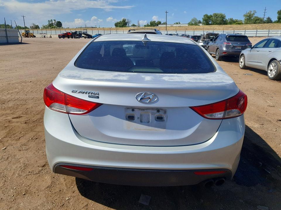 2013 Hyundai Elantra VIN KMHDH6AE8DU003598 COPART salvage auction — FRONT END, CO - SALVAGE TITLE (P), sold $675 on 2026-07-27 (photo 6)