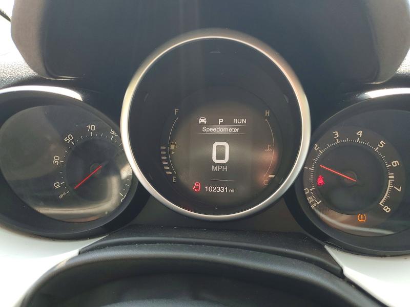 2016 Fiat 500x VIN ZFBCFYBT2GP381906 COPART salvage auction — BURN, NY - MV-907A SALVAGE CERTIFICATE, sold $450 on 2026-07-16 (photo 9)
