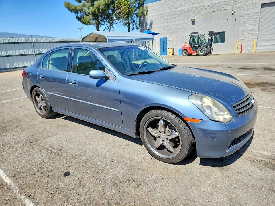 2006 Infiniti G35 VIN JNKCV51E56M506736 COPART salvage auction — MINOR DENT/SCRATCHES, CA - SALVAGE CERTIFICATE, sold $500 on 2026-07-16 (photo 4)