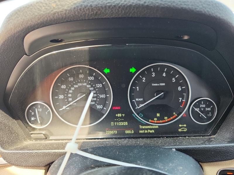 2014 BMW 3er VIN WBA3A5G55ENP33175 COPART salvage auction — REAR END, Ga - Certificate Of Title, sold $250 on 2026-08-05 (photo 9)