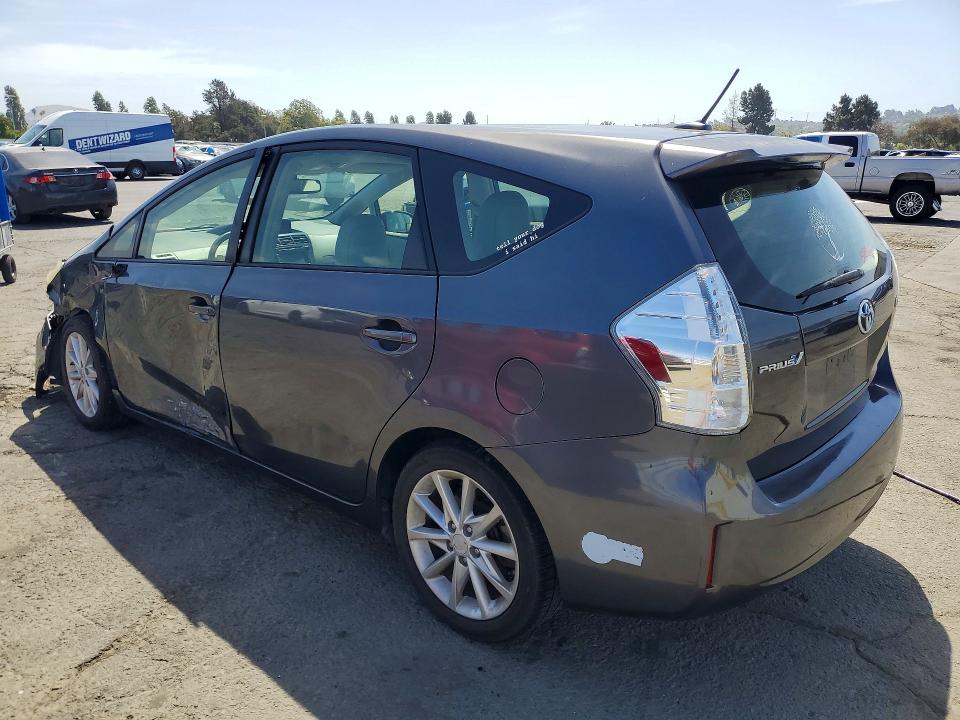 2012 Toyota Prius VIN JTDZN3EU8C3128432 COPART salvage auction — FRONT END, Salvage Title, sold $2,800 on 2026-07-17 (photo 2)