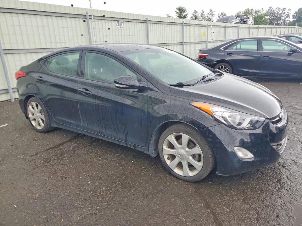 2013 Hyundai Elantra VIN KMHDH4AE9DU929657 COPART salvage auction — SIDE, Pa - Certificate Of Salvage, sold $175 on 2026-07-28 (photo 4)