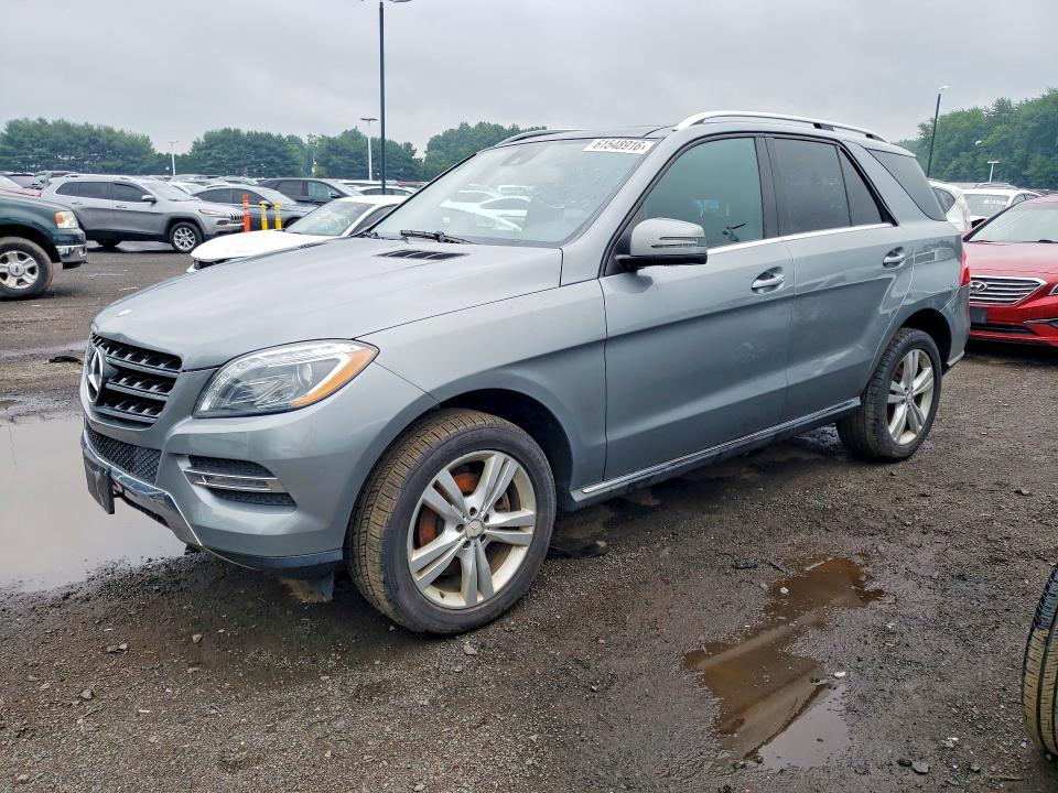 2015 Mercedes-benz M-klasse VIN 4JGDA5HB1FA460980 COPART salvage auction — MINOR DENT/SCRATCHES, Ri - Certificate Of Title, sold $7,900 on 2026-08-13 (photo 1)
