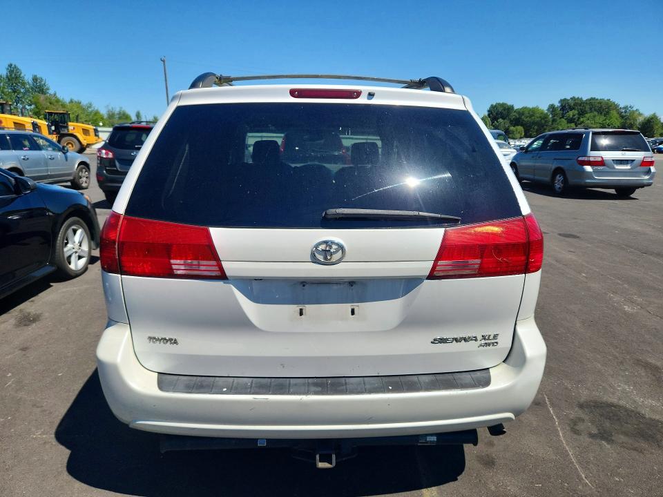 2004 Toyota Sienna VIN 5TDBA22CX4S020252 COPART salvage auction — MECHANICAL, OR - CERT OF TITLE-RECONSTRUCTED, sold $150 on 2026-07-29 (photo 6)