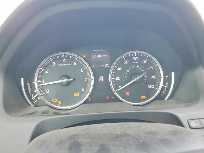 2016 Acura Tlx VIN 19UUB1F30GA007846 COPART salvage auction — FRONT END, Tx - Salvage Vehicle Title, sold $2,350 on 2026-07-31 (photo 9)