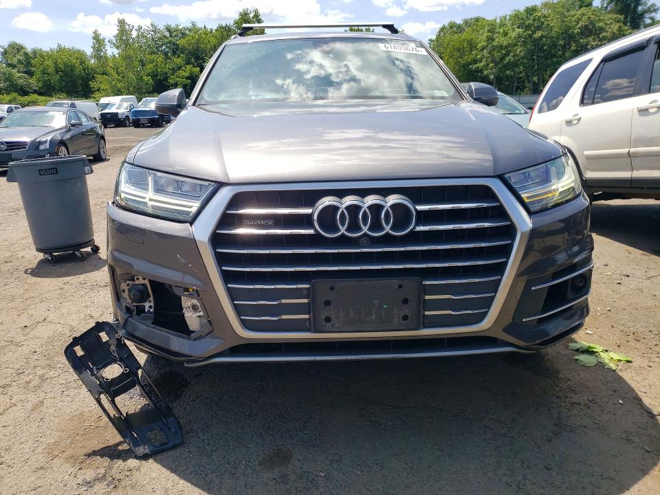2019 Audi Q7 VIN WA1VAAF78KD003182 COPART salvage auction — FRONT END, Salvage Title, sold $525 on 2026-07-24 (photo 5)
