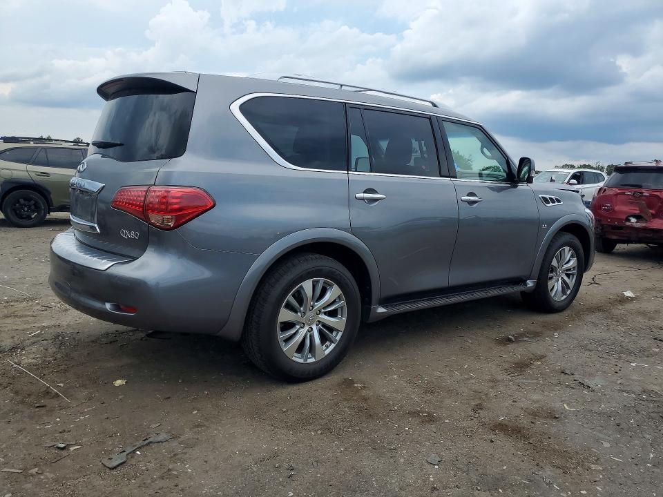 2016 Infiniti Qx80 VIN JN8AZ2NE1G9126355 COPART salvage auction — FRONT END, Va - Cert Of Title - Salvage, sold $3,650 on 2026-07-29 (photo 3)