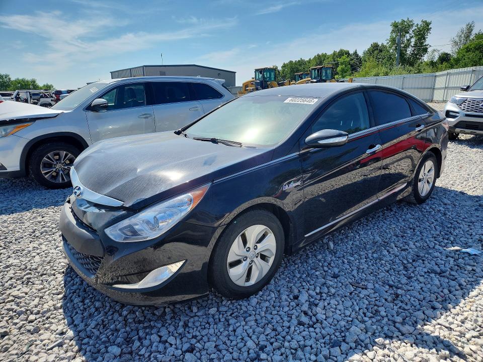 2014 Hyundai Sonata VIN KMHEC4A47EA113849 COPART salvage auction — FRONT END, Mi - Certificate Of Title, sold $200 on 2026-07-16 (photo 1)