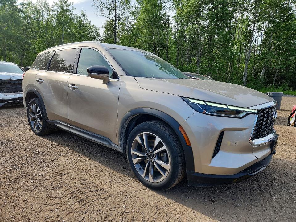 2023 Infiniti Qx60 VIN 5N1DL1FS2PC362262 COPART salvage auction — SIDE, On - Permit No Brand - Unfit, sold $7,300 on 2026-07-30 (photo 4)
