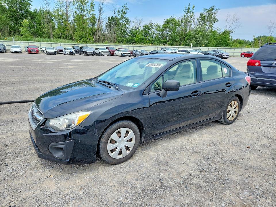 2013 Subaru Impreza VIN JF1GJAA60DH015633 COPART salvage auction — MINOR DENT/SCRATCHES, NY - CERTIFICATE OF TITLE (P), sold $400 on 2026-07-27 (photo 1)