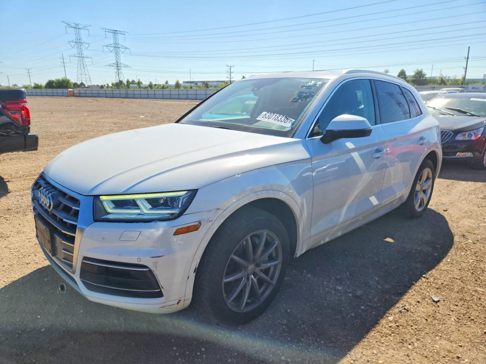 2019 Audi Q5 VIN WA1BNAFY0K2064277 COPART salvage auction — NORMAL WEAR, Il - Certificate Of Title, sold $8,000 on 2026-08-16 (photo 1)