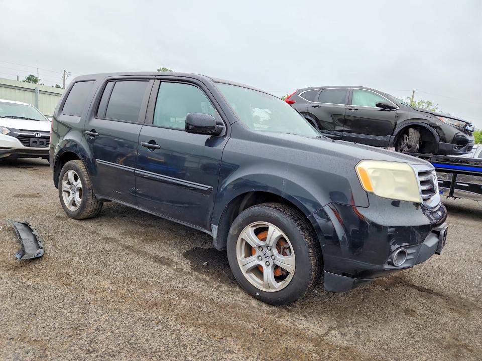 2013 Honda Pilot VIN 5FNYF4H50DB023326 COPART salvage auction — MECHANICAL, Pa - Cert Of Title, sold $1,400 on 2026-08-02 (photo 4)