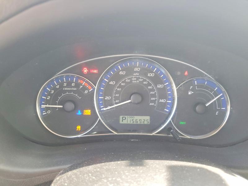 2011 Subaru Forester VIN JF2SHABC1BH776285 COPART salvage auction — REAR END, MA - CERT OF TITLE-RECONSTRCTD COLL, sold $400 on 2026-07-20 (photo 9)